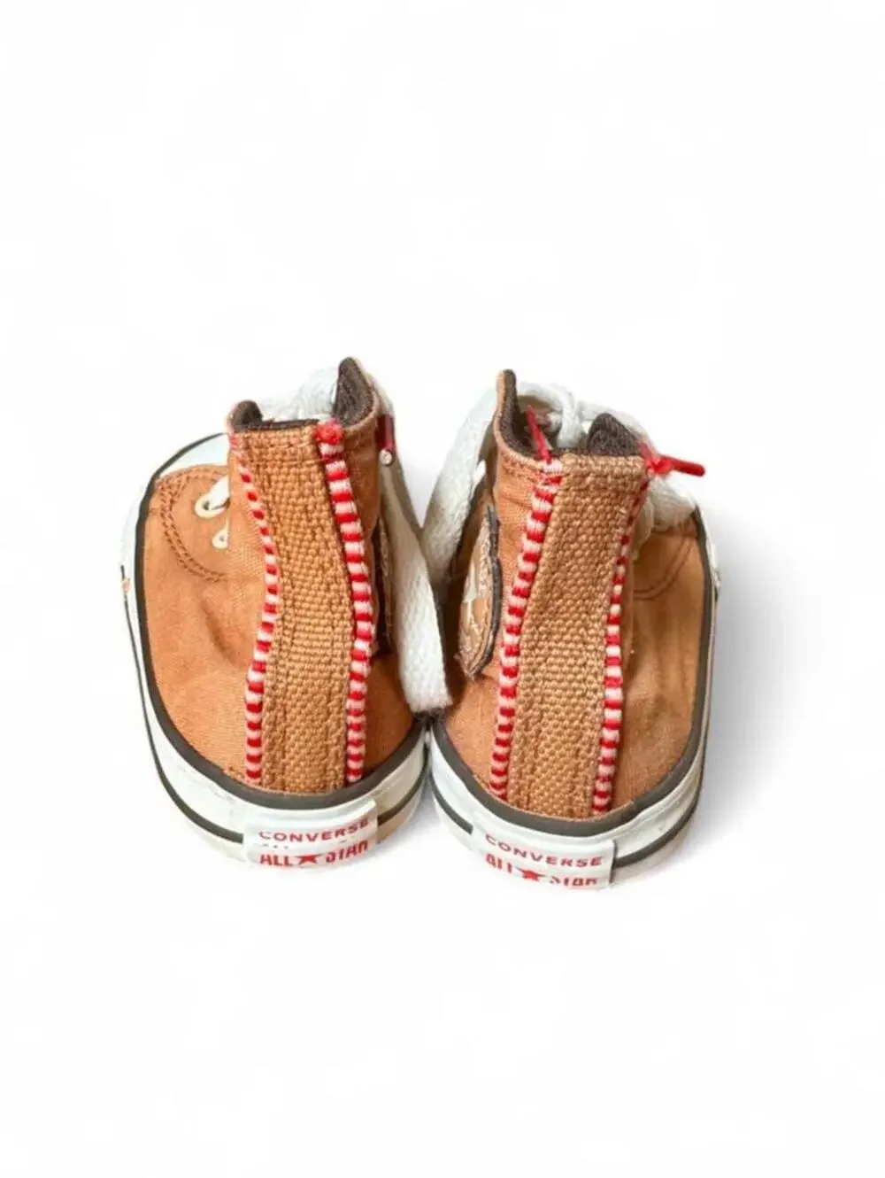 Converse All Star kids Christmas sneakers with gingerbread & cookies theme
